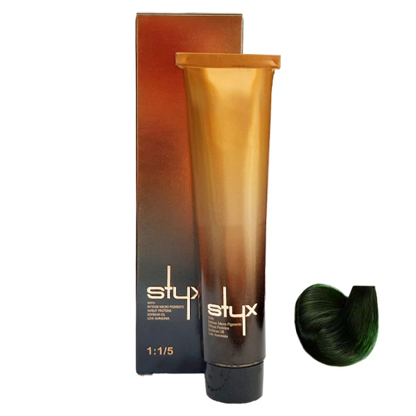 واریاسیون مو استايکس شماره 0.99 حجم 100 ميلي ليتر رنگ سبز
