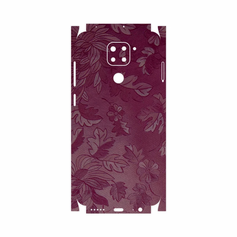 برچسب پوششی ماهوت مدل Red-Wildflower-FullSkin مناسب برای گوشی موبایل شیائومی Redmi 10X