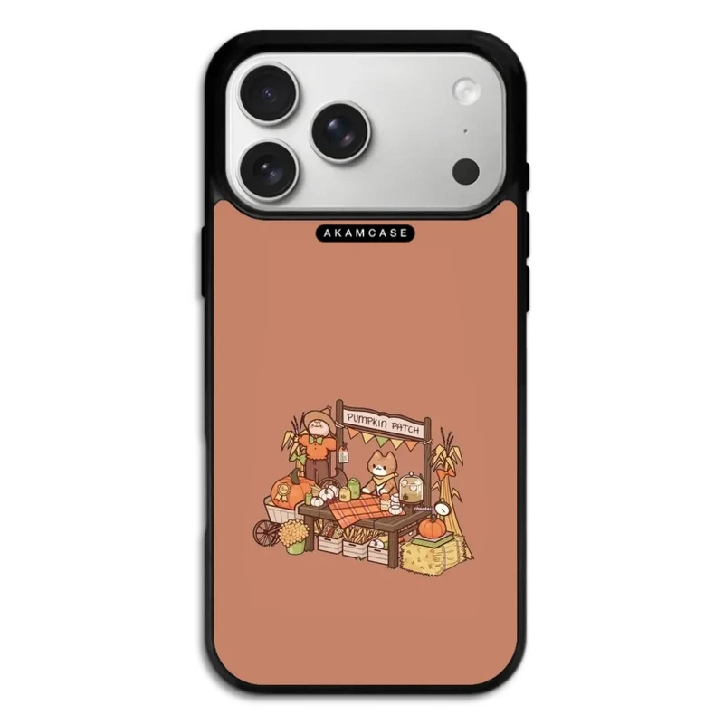 کاور آکام مدل AMC-WA17PRO-PUMPKIN-3 مناسب برای گوشی موبایل اپل iPhone 17 Pro  
