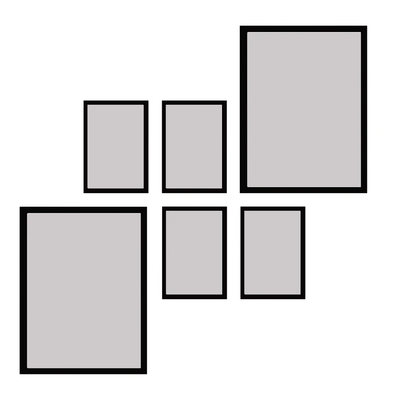 قاب عکس بکلیت مدل 215-34 مجموعه 6 عددی