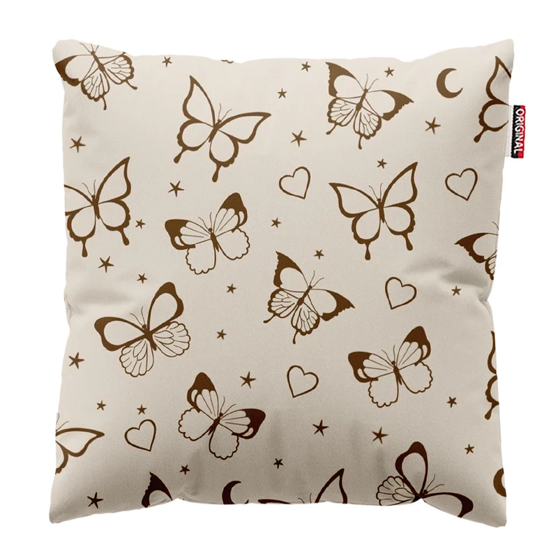  کوسن پاد آفرین طرح پروانه سایز 30*30 سانتی متر کد 492