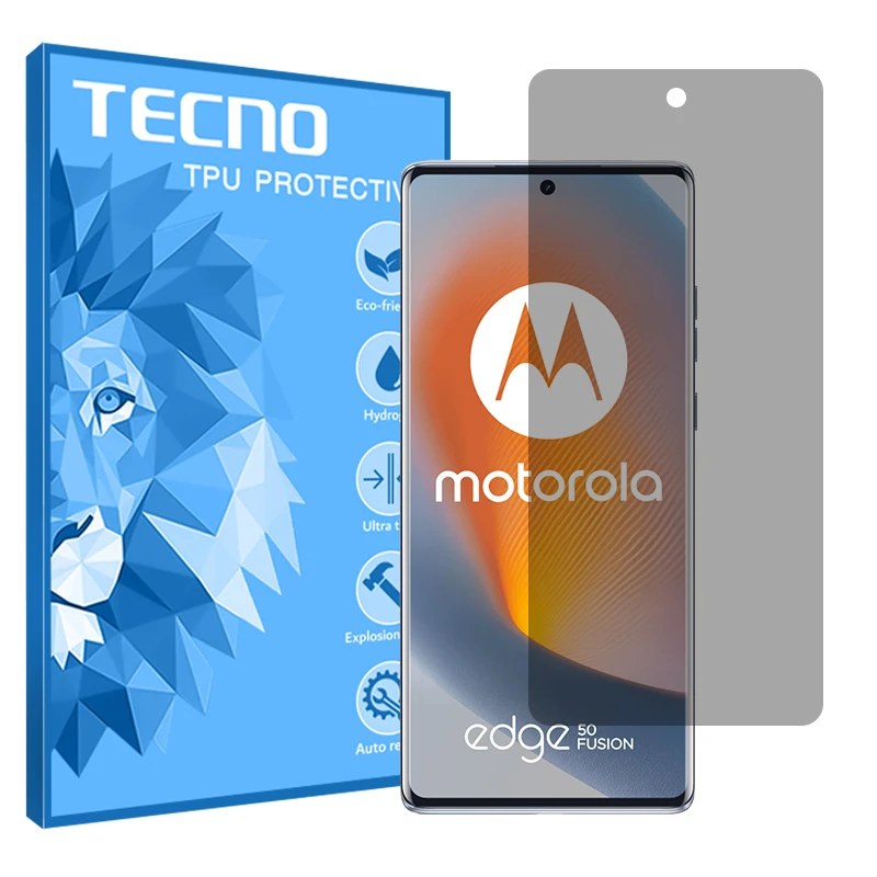 محافظ صفحه نمایش حریم شخصی تکنو مدل Resistant مناسب برای گوشی موبایل موتورولا Edge 50 Fusion