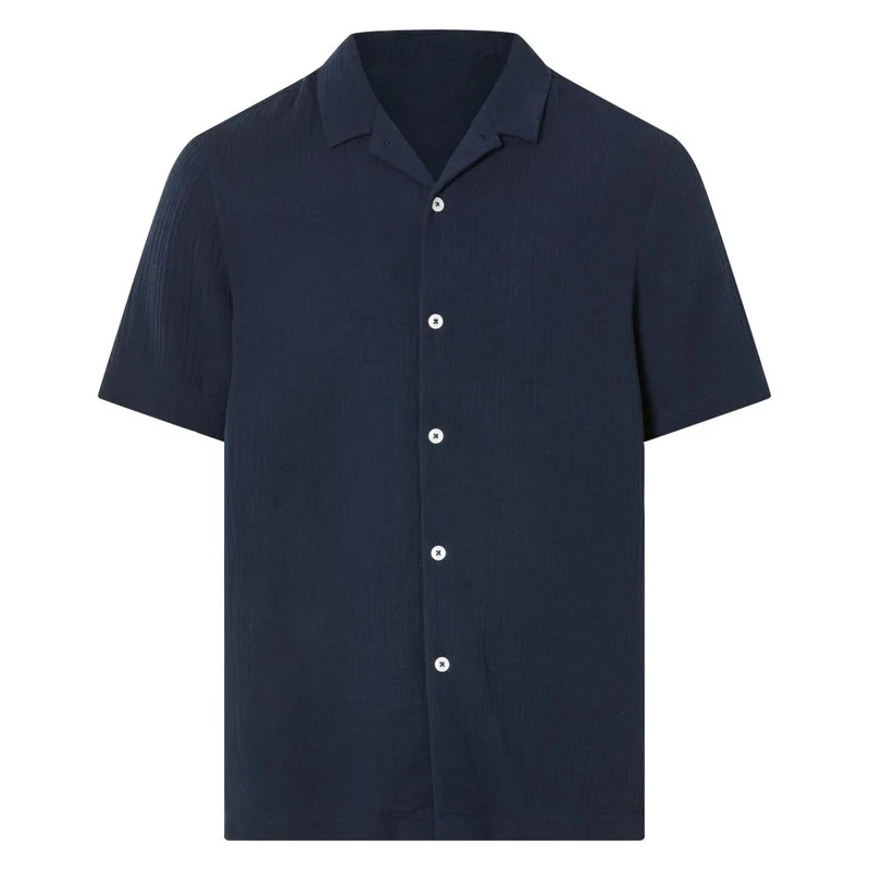 پیراهن آستین کوتاه یقه انگلیسی مردانه مدل 20638808