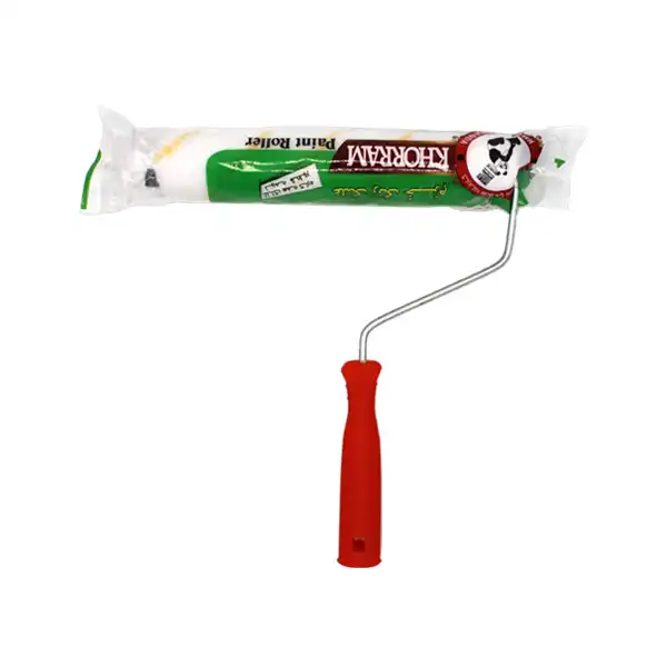 غلتک نقاشی همه کاره کارخانه قلم مو سازی خرم مدل نیم قطور سایز 25 سانتی متر