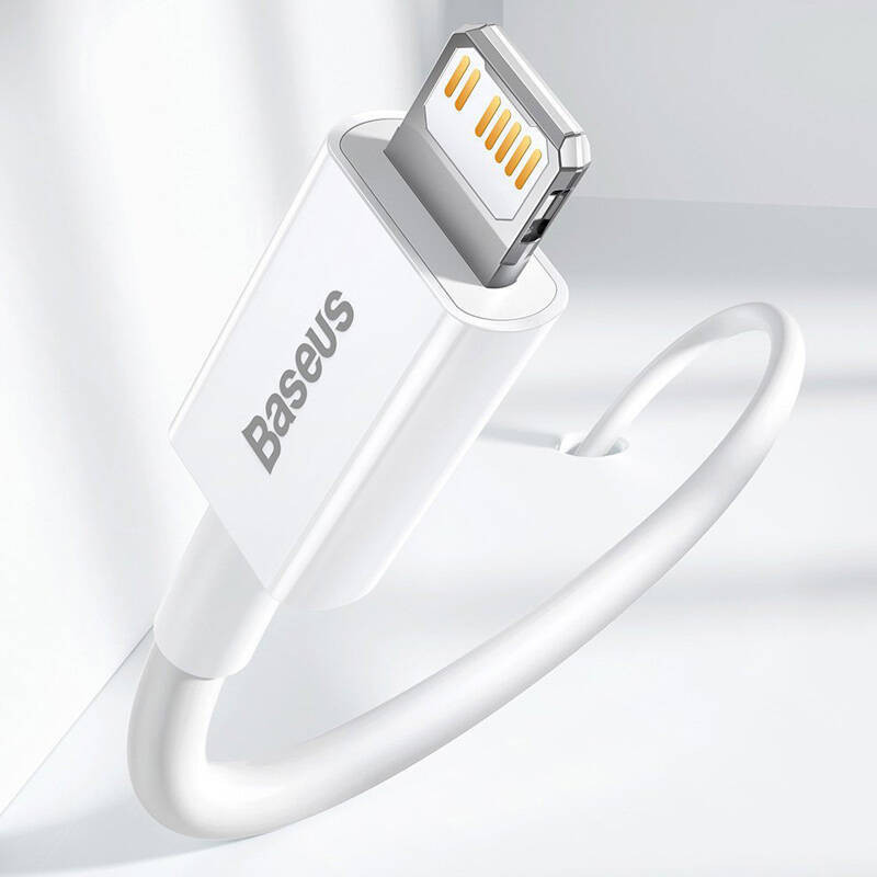کابل تبدیل USB-C به لایتنینگ باسئوس مدل CATLYS-02 طول 0.25 متر