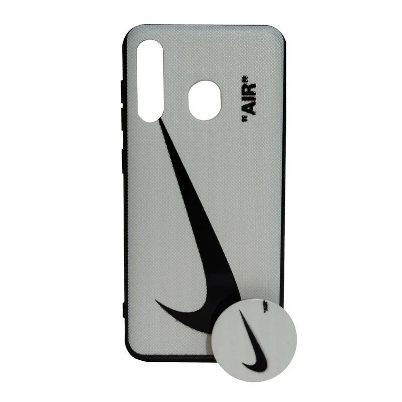 کاور کد 7007  مناسب برای گوشی موبایل سامسونگ Galaxy A20 به همراه پایه نگهدارنده