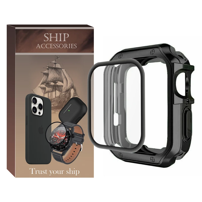 کاور شیپ مدل Lux Shield SH مناسب برای اپل واچ سری 1/2/3 سایز 42 میلی متری به همراه محافظ صفحه نمایش