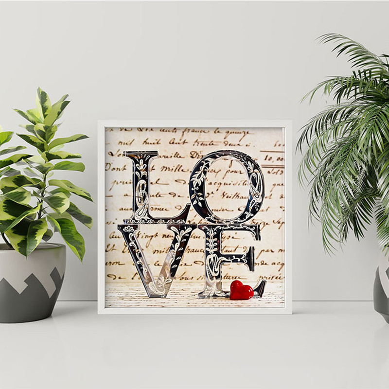 تابلو طرح عاشقانه مدل EP561