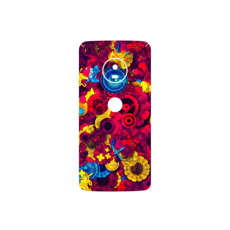 برچسب پوششی ماهوت مدل Vector Flower Garden Digital Art مناسب برای گوشی موبایل موتورولا Moto G5 Plus