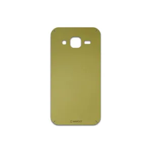 MAHOOT Matte-Gold Cover Sticker for Samsung Galaxy Core Prime