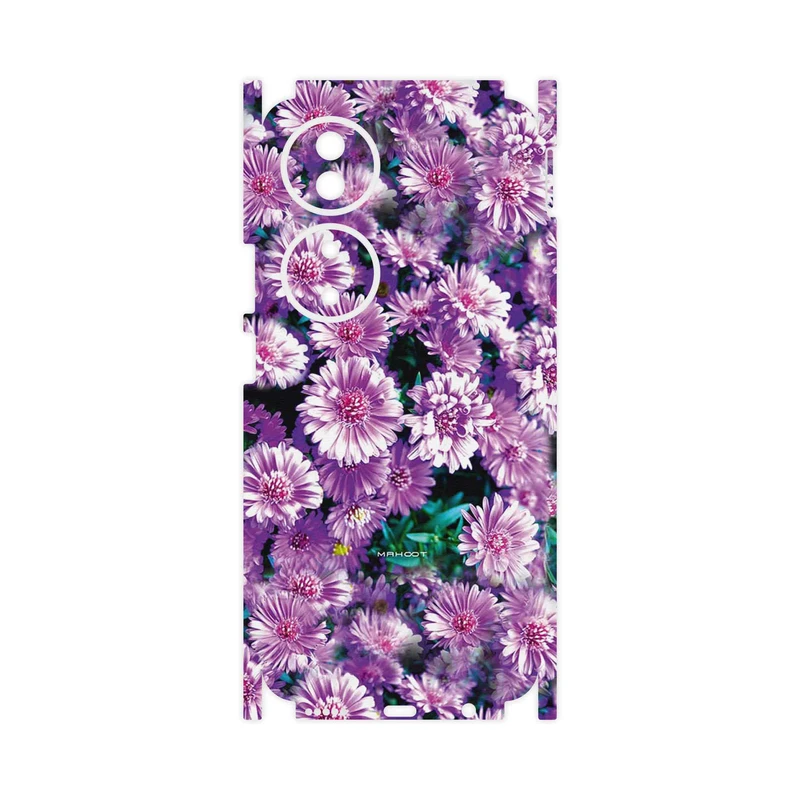 برچسب پوششی ماهوت مدل Purple_Flower-FullSkin مناسب برای گوشی موبایل آنر X7b