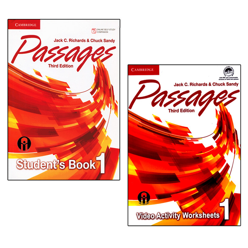 کتاب Passages 1 اثر Jack C. Richards And Chuck Sandy انتشارات الوندپویان دو جلدی کتاب Passages 1 اثر Jack C. Richards And Chuck Sandy انتشارات الوندپویان دو جلدی