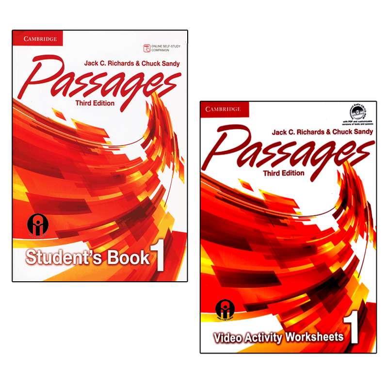 کتاب Passages 1 اثر Jack C. Richards And Chuck Sandy انتشارات الوندپویان دو جلدی کتاب Passages 1 اثر Jack C. Richards And Chuck Sandy انتشارات الوندپویان دو جلدی