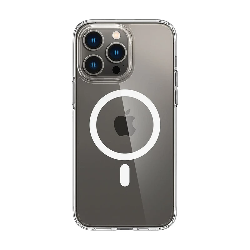 کاور اسپیگن مدل  Crystal Hybrid Mag مناسب برای گوشی موبایل اپل iPhone 14 Pro Max