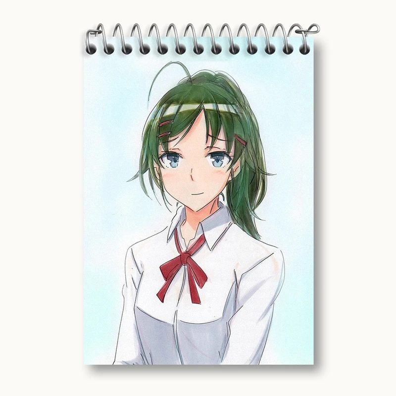 دفتر یادداشت 50 برگ خندالو مدل مگوری انیمه جوانی کمدی رومانتیک من کد 32513