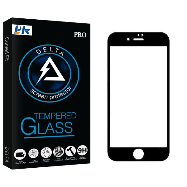 محافظ صفحه نمایش پی کی مدل Delta مناسب برای گوشی موبایل اپل iPhone 7 / 8 Plus
