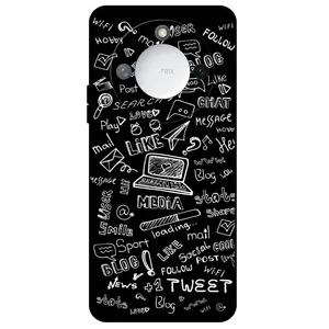 Megafone Social Media 1898 Cover For Honor X9C Smart