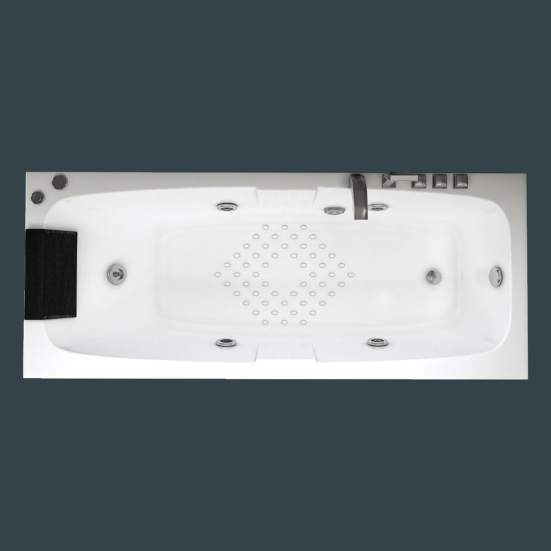 جکوزی آدمیرال مدل النا کنج راست