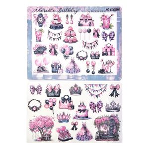 برچسب کاترینکا طرح برش خورده بولت ژورنال و اسکرپ بوک مدل Adorable Birthday