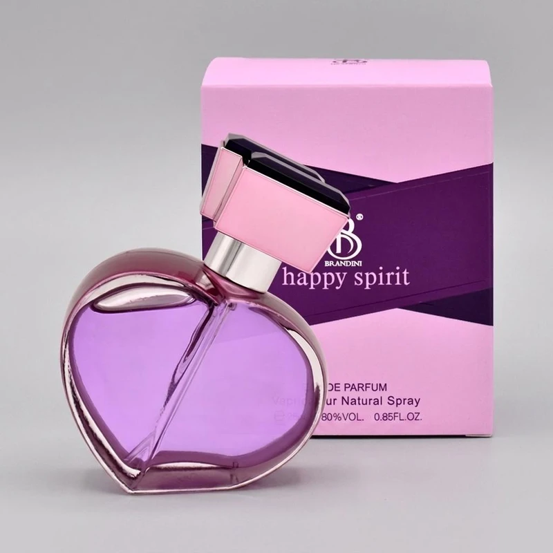 عطر جیبی زنانه برندینی مدل Happy spirit حجم 25 میلی لیتر