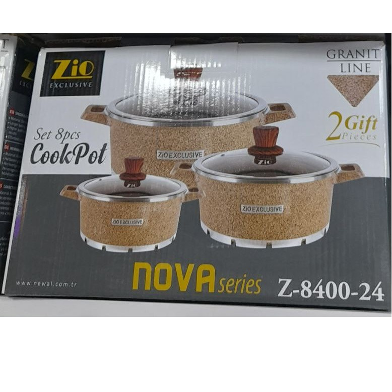 سرویس پخت و پز شش پارچه زیو مدل Z-8400-24