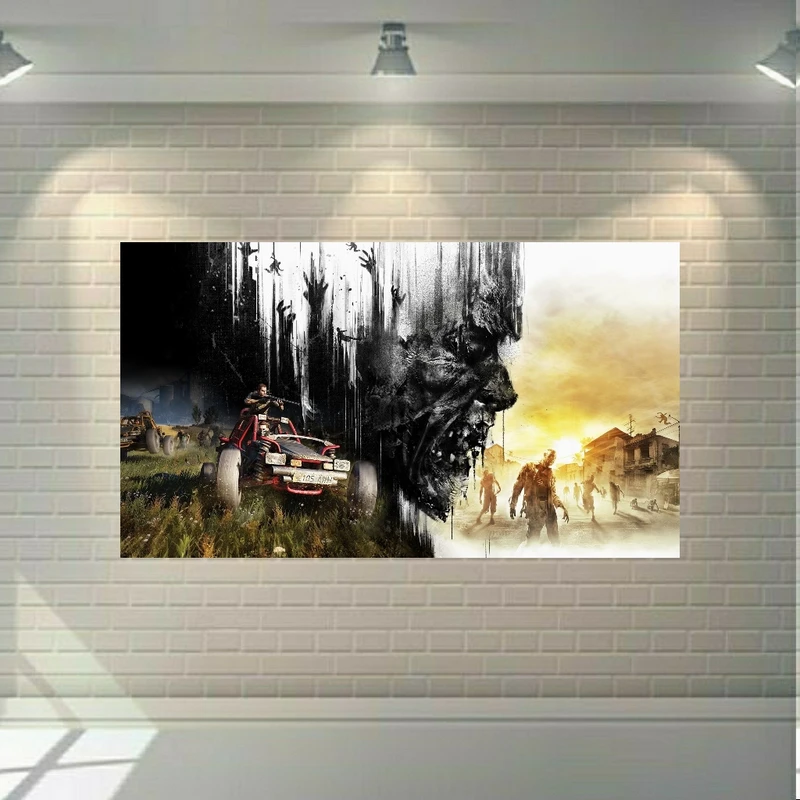 تابلو بوم طرح گیم Dying Light مدل SDB118