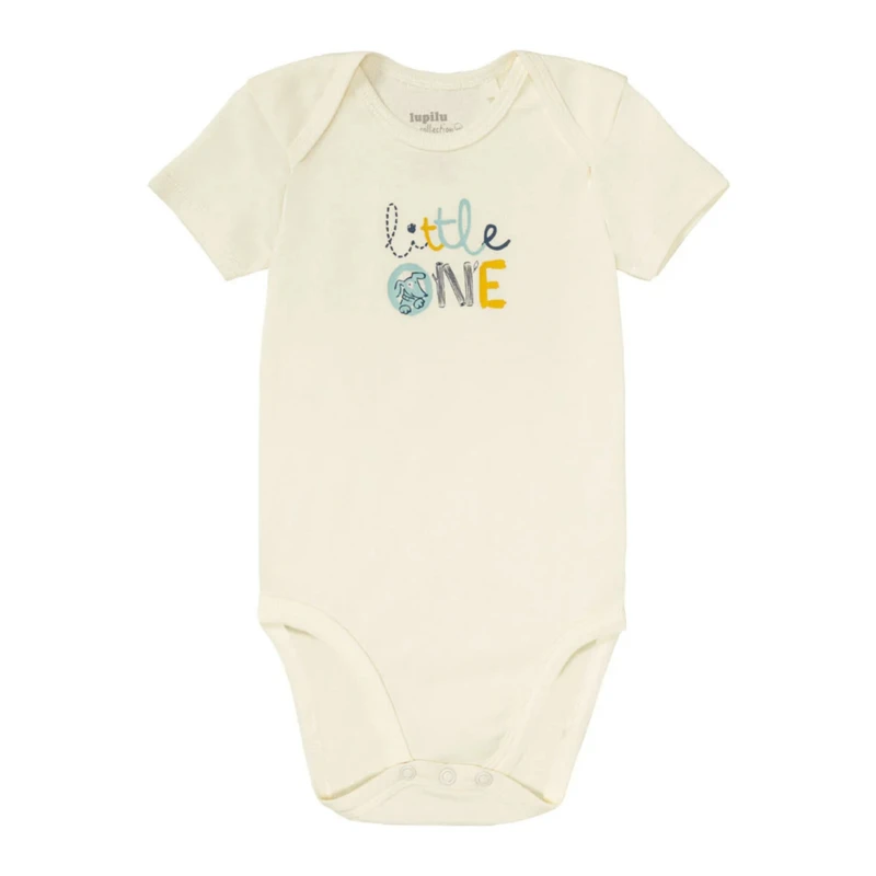 بادی آستین کوتاه نوزادی لوپیلو مدل TARA-NN55