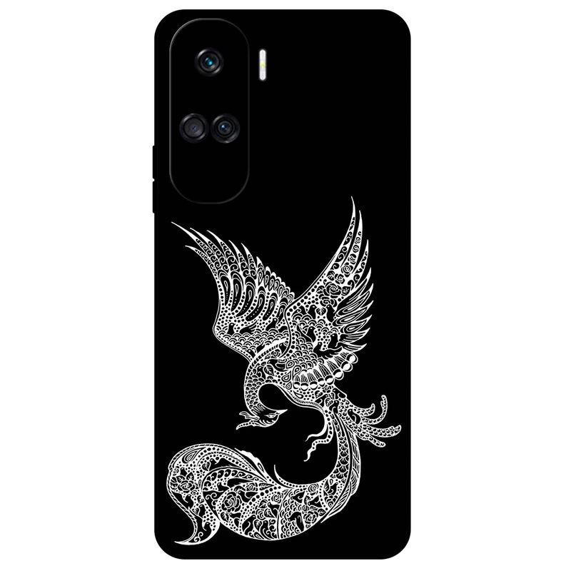  کاور مگافون طرح ققنوس مدل 1629 مناسب برای گوشی موبایل آنر 90 Lite