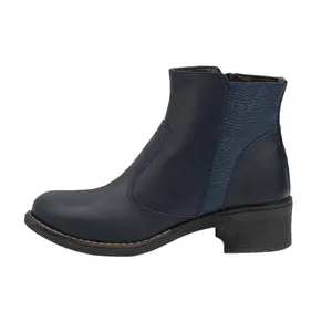 نیم بوت زنانه ساینا چرم مدل Z101