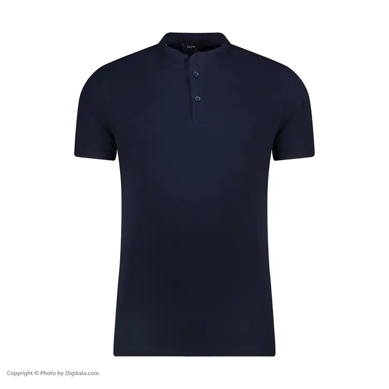 پولوشرت آستین کوتاه مردانه باینت مدل 557-1 رنگ سرمه ای