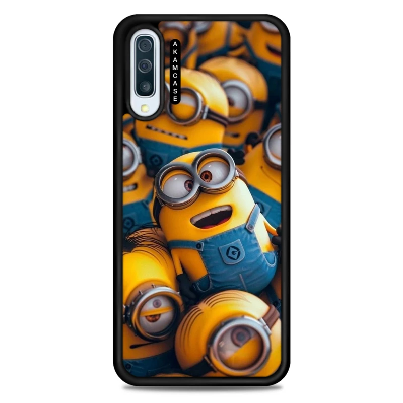 کاور آکام مدل AMC-WSGA50-MINIONS1 مناسب برای گوشی موبایل سامسونگ Galaxy A50