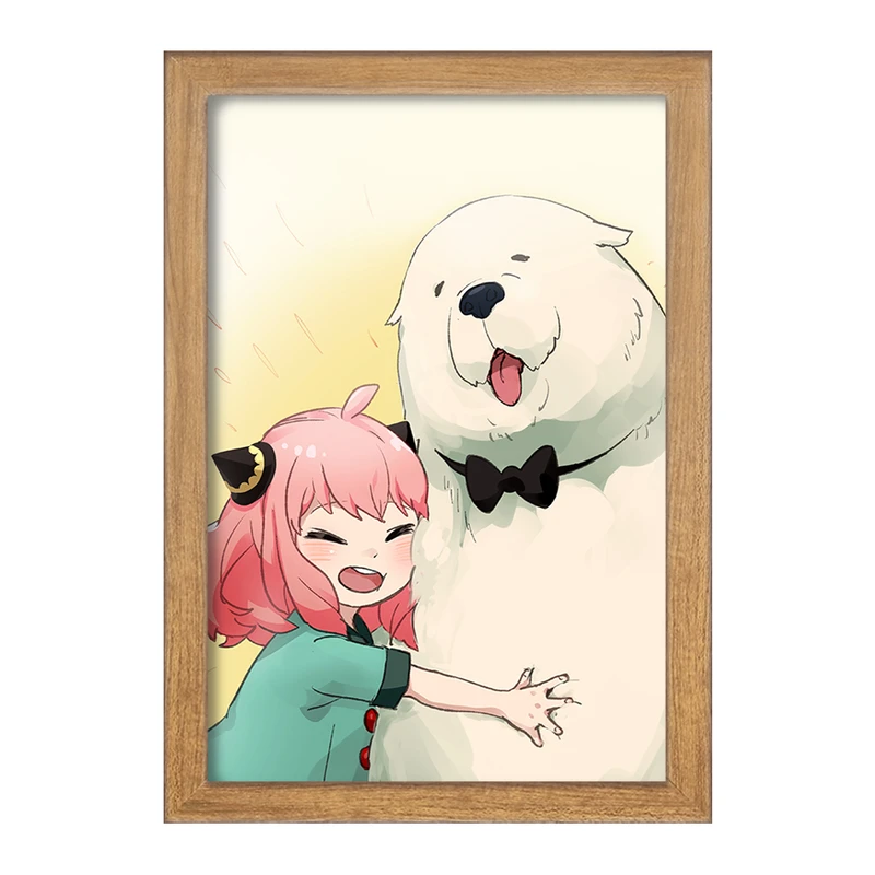 تابلو خندالو مدل آنیا فورجر انیمه اسپای ایکس فمیلی Spy x Family  کد 15581