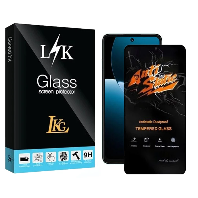 محافظ صفحه نمایش ال کا جی مدل انتی استاتیک مناسب برای گوشی موبایل هوآوی Nova Y73 / شیائومی Redmi Note 9S