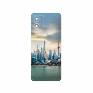 MAHOOT Shanghai_City Cover Sticker for Motorola Moto E13