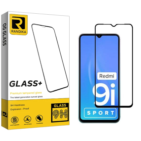 محافظ صفحه نمایش راندیکا مدل RK مناسب برای گوشی موبایل شیائومی Redmi 9i Sport