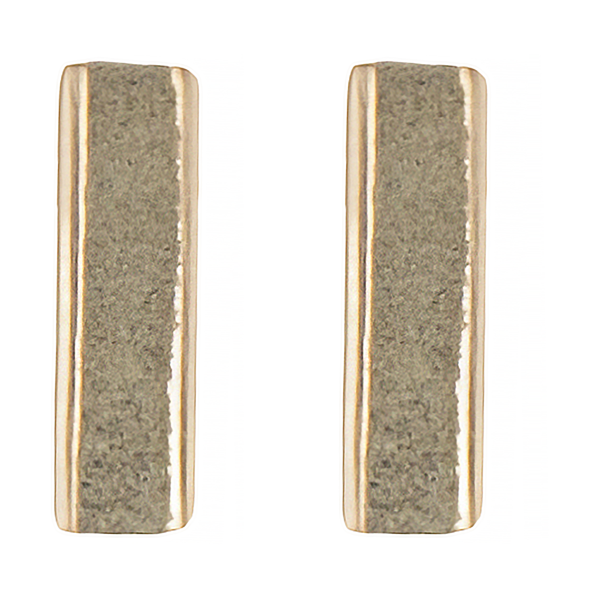 گوشواره طلا 18 عیار زنانه سنجاق مدل X067106