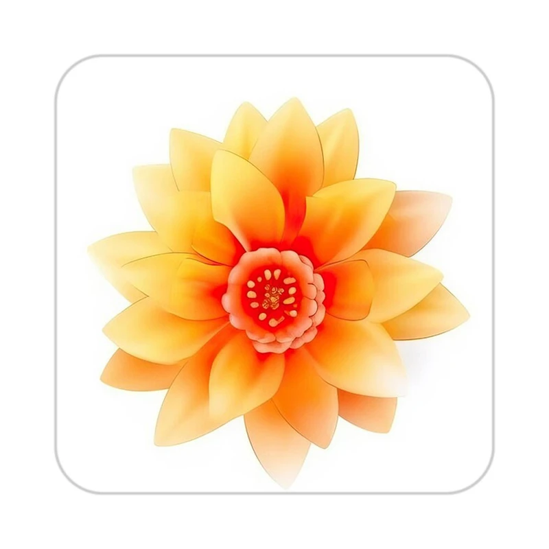 زیر لیوانی کاکتی طرح گل مدل mp17565