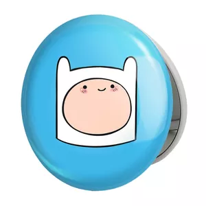 آینه جیبی خندالو طرح فین وقت ماجراجویی Adventure Time مدل تاشو کد 20815 
