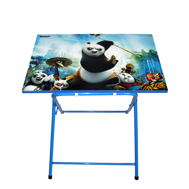 ست میز تحریر  و صندلی میزیمو مدل پاندای کونگفو کار کد 279