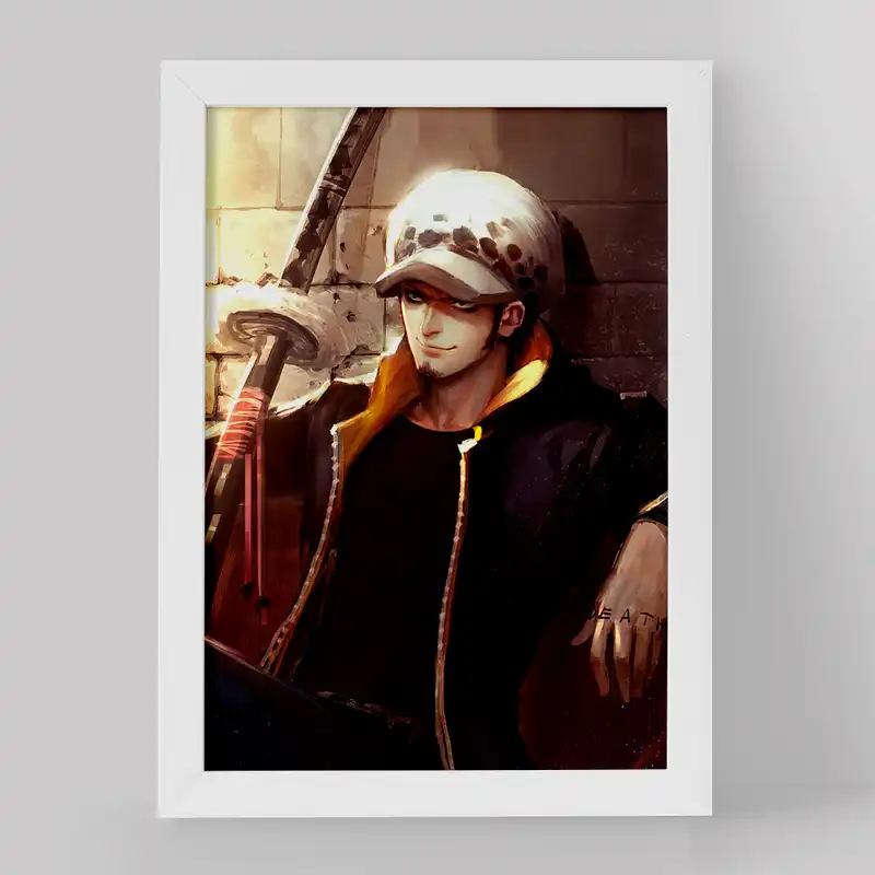 تابلو خندالو مدل ترافلگر انیمه وان پیس One Piece کد 17216