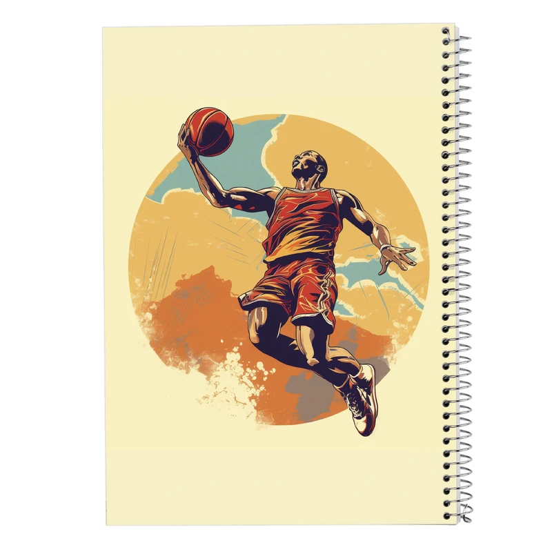 دفتر شطرنجی 50 برگ مدوپد مدل Slam Dunk کد DF2768