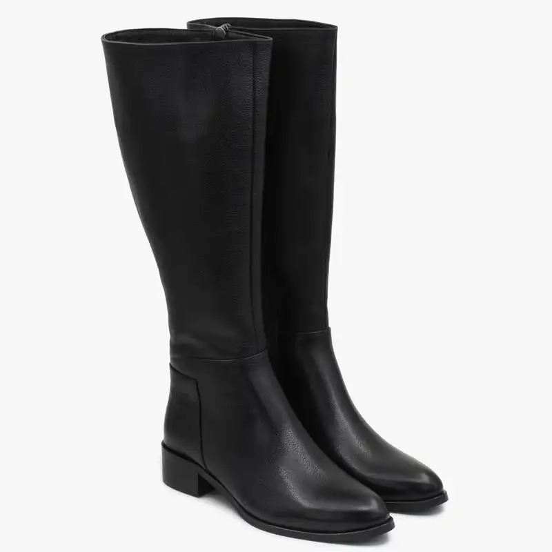 بوت زنانه چرم تهران مدل Z36