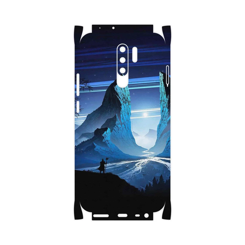 برچسب پوششی ماهوت مدل Blue Mountains Digital Art-FullSkin مناسب برای گوشی موبایل شیائومی Redmi 9