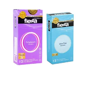 کاندوم فیستا مدل Full Plesasure بسته 12 عددی به همراه کاندوم فیستا مدل Ultra Thin بسته 12 عددی