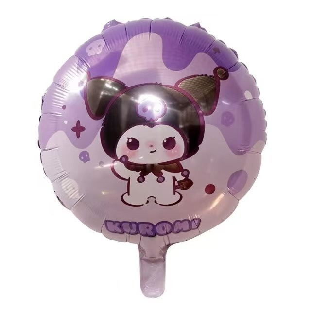 بادکنک فویلی طرح کرومی کد DB23 مجموعه 5 عددی