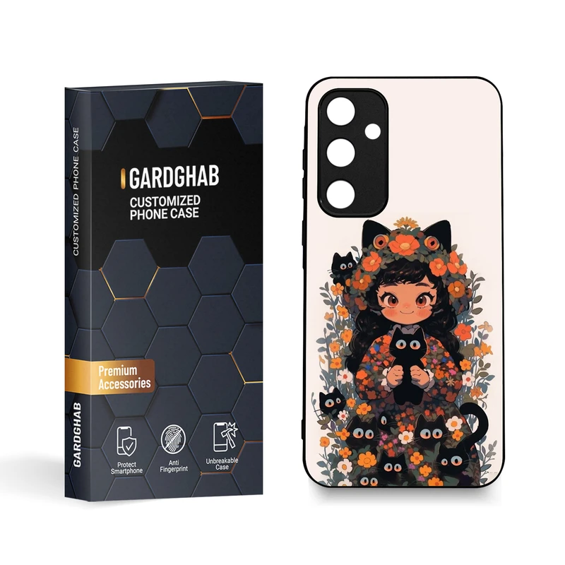 کاور گارد قاب مدل دخترانه مناسب برای گوشی موبایل سامسونگ Galaxy A35