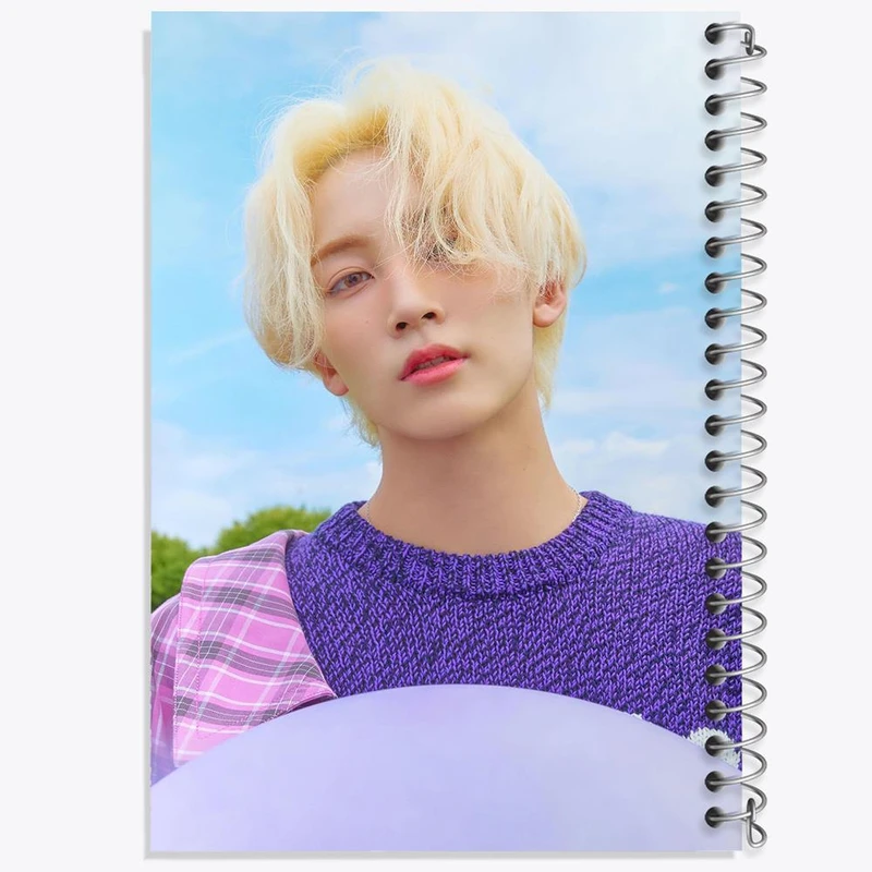 دفتر نت موسیقی 50 برگ خندالو مدل جونگهان گروه سونتین Seventeen کد 21581