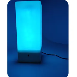 آباژور رومیزی مدل چراغ خواب هوشمند RGB مدل E2