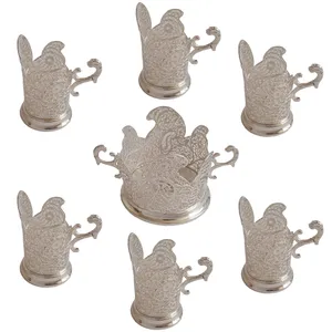 سرویس چای خوری ملیله مدل 6 پارچه