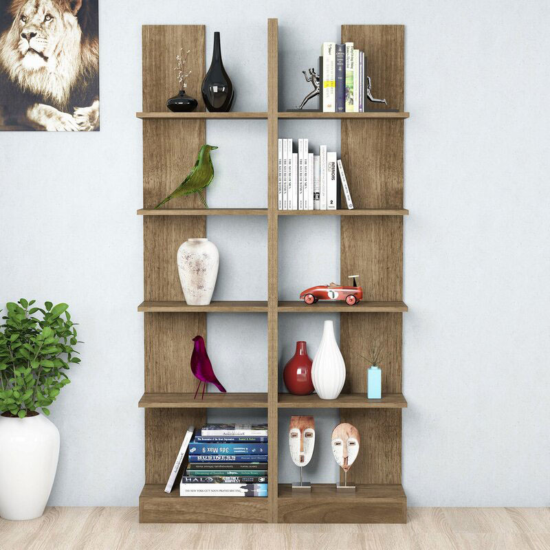 کتابخانه اسمردیس مدل K142 - MDF+